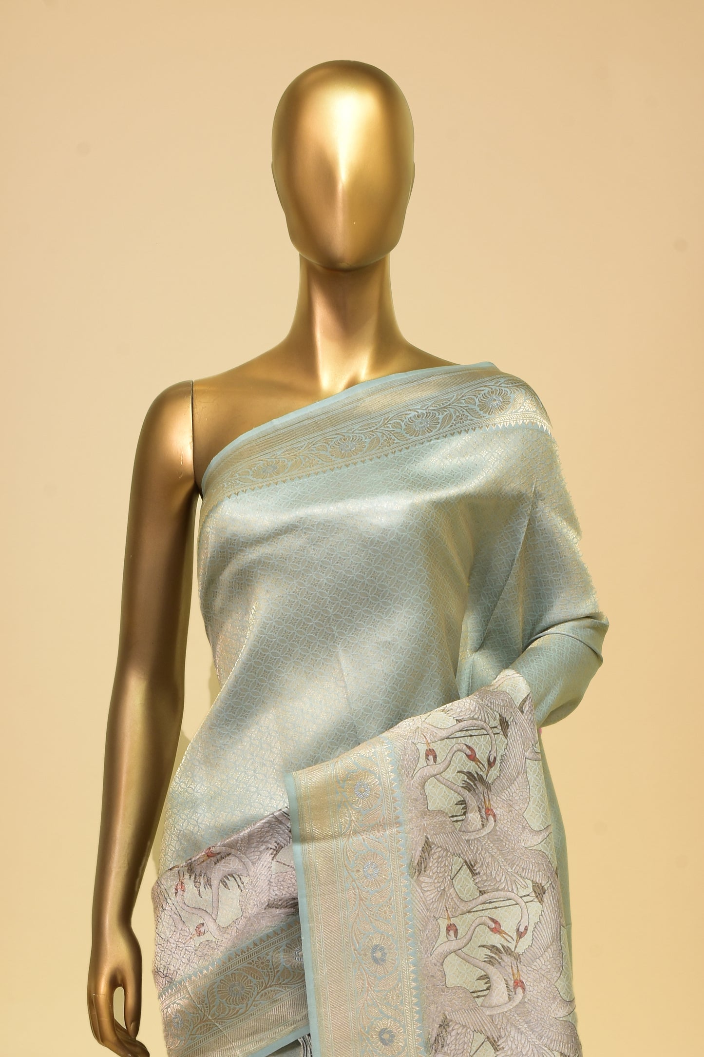 Banarasi Silk Emboss-Brocade Saree