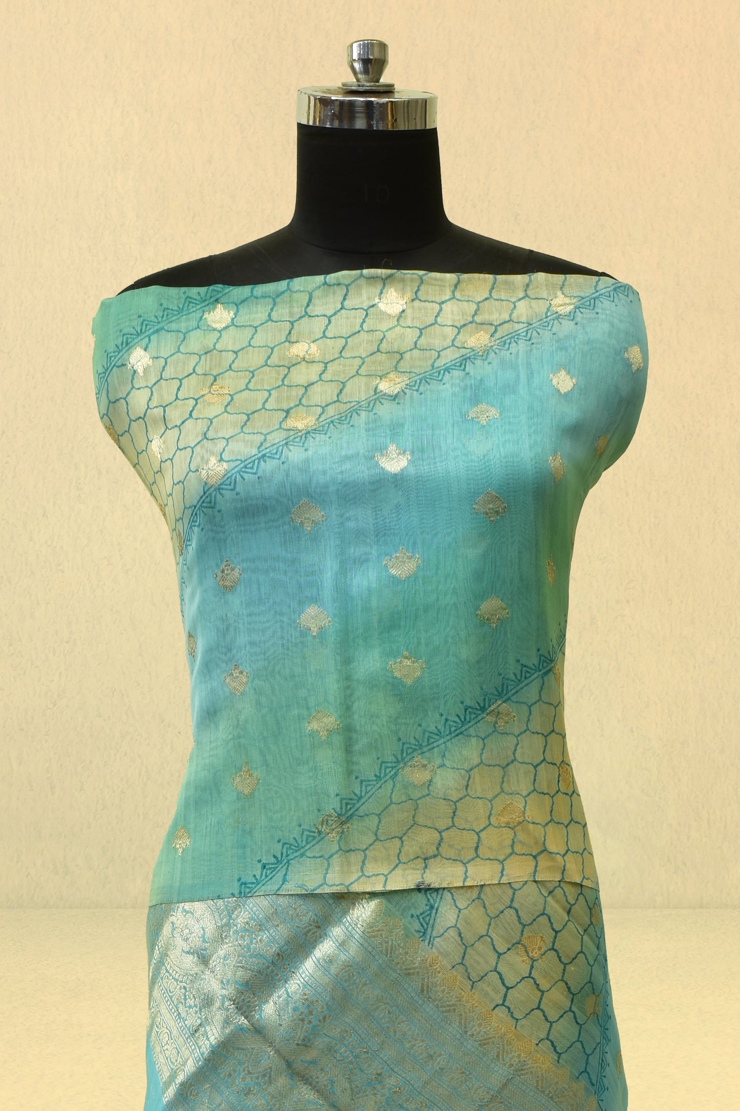 Cotton Cutwork Dupatta