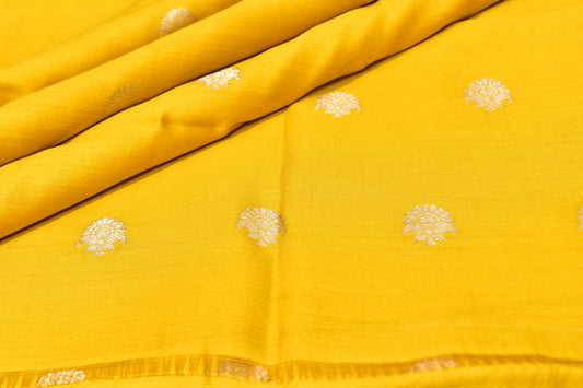 Handwoven Pure Banarasi Silk Thaan