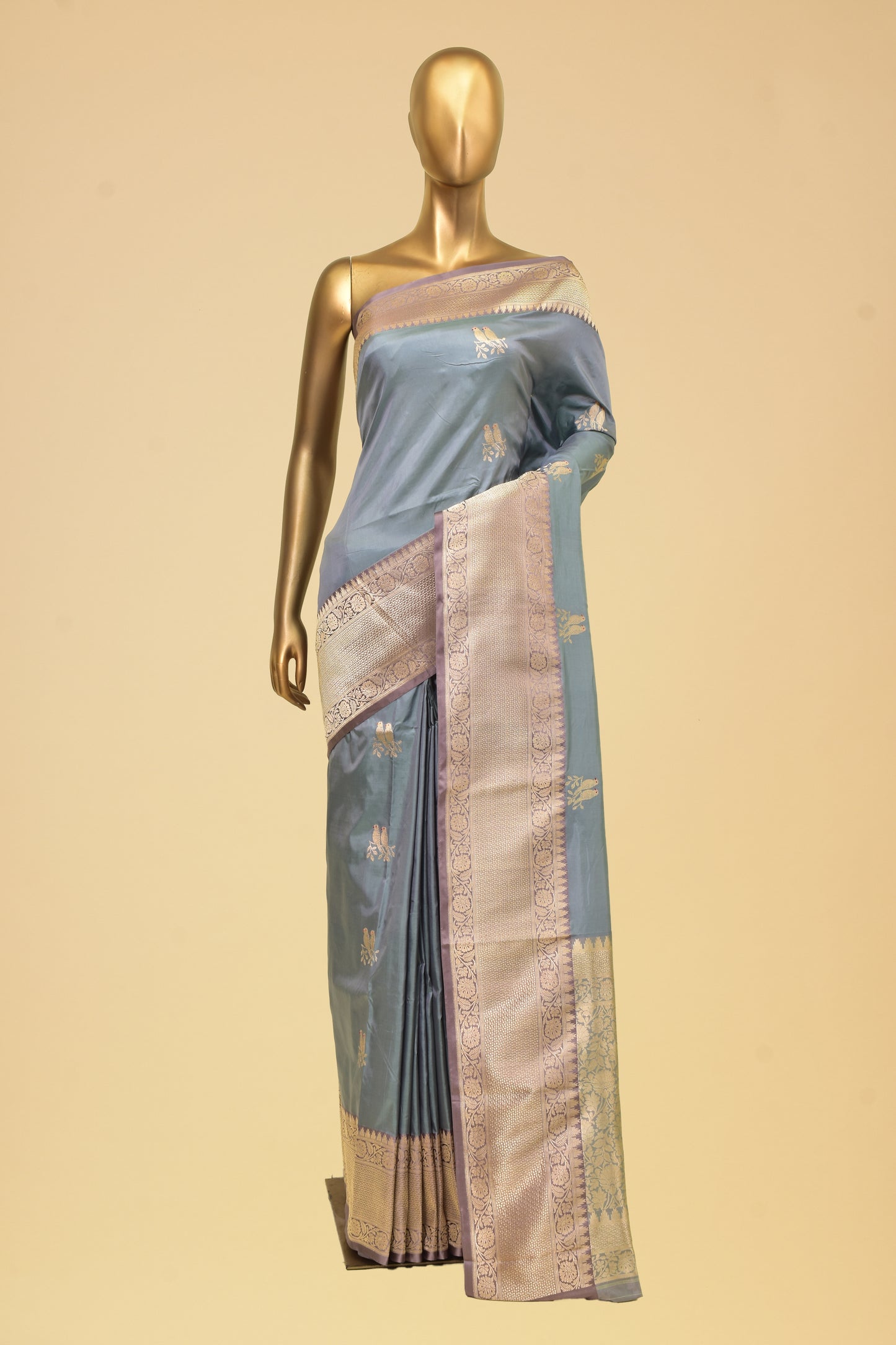 Silk Cutwork Saree