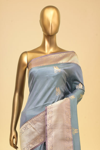 Silk Cutwork Saree