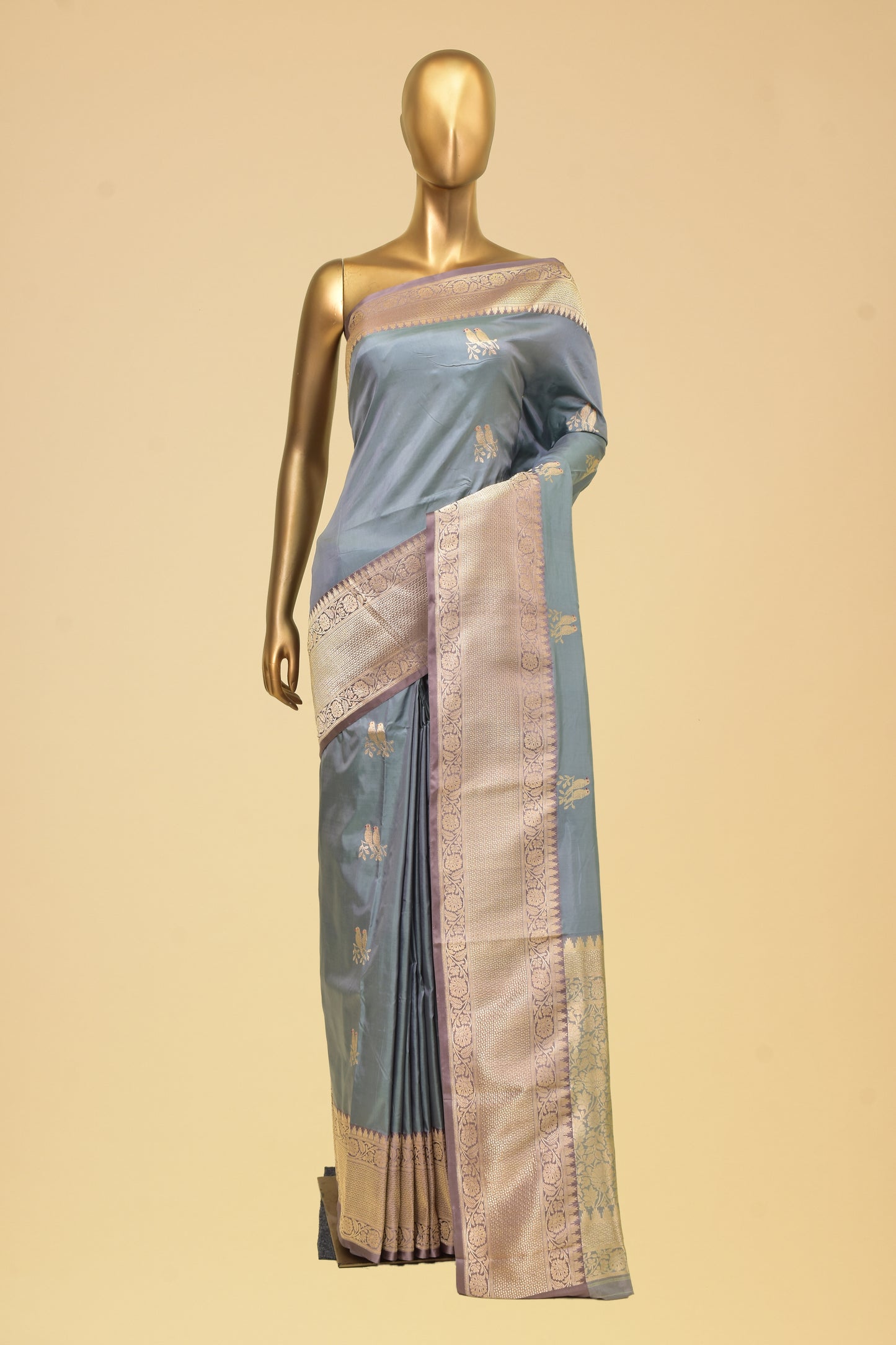 Silk Cutwork Saree