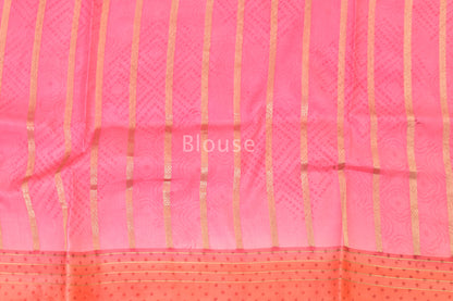 Handwoven Katan Silk Kadwa Saree