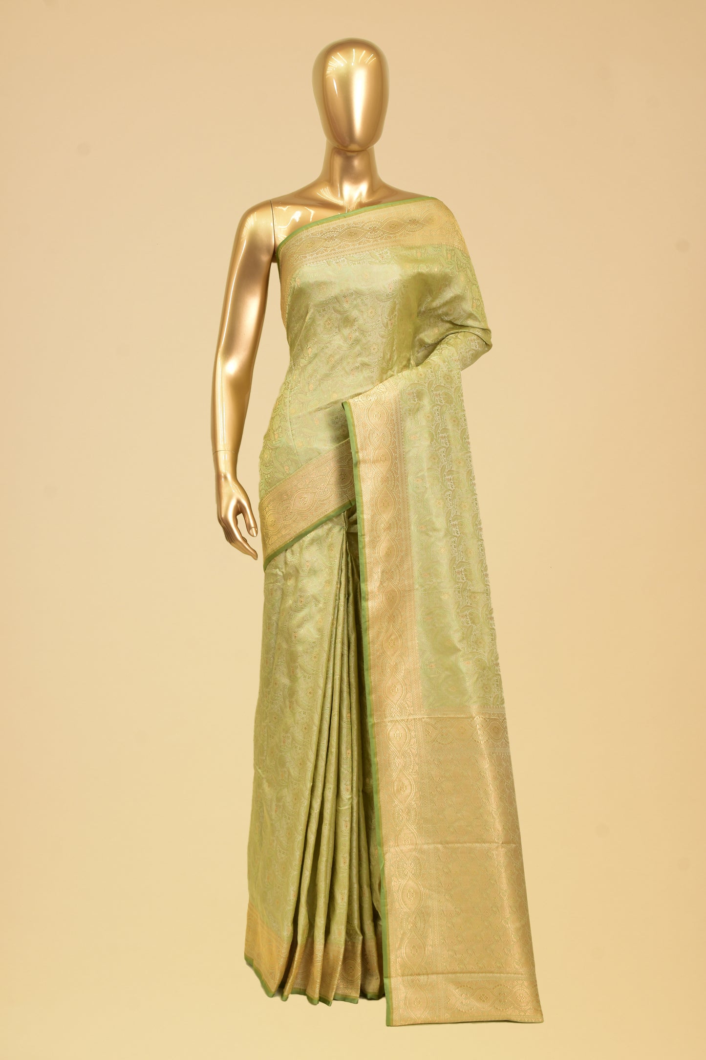 Satin Tanchoi Saree