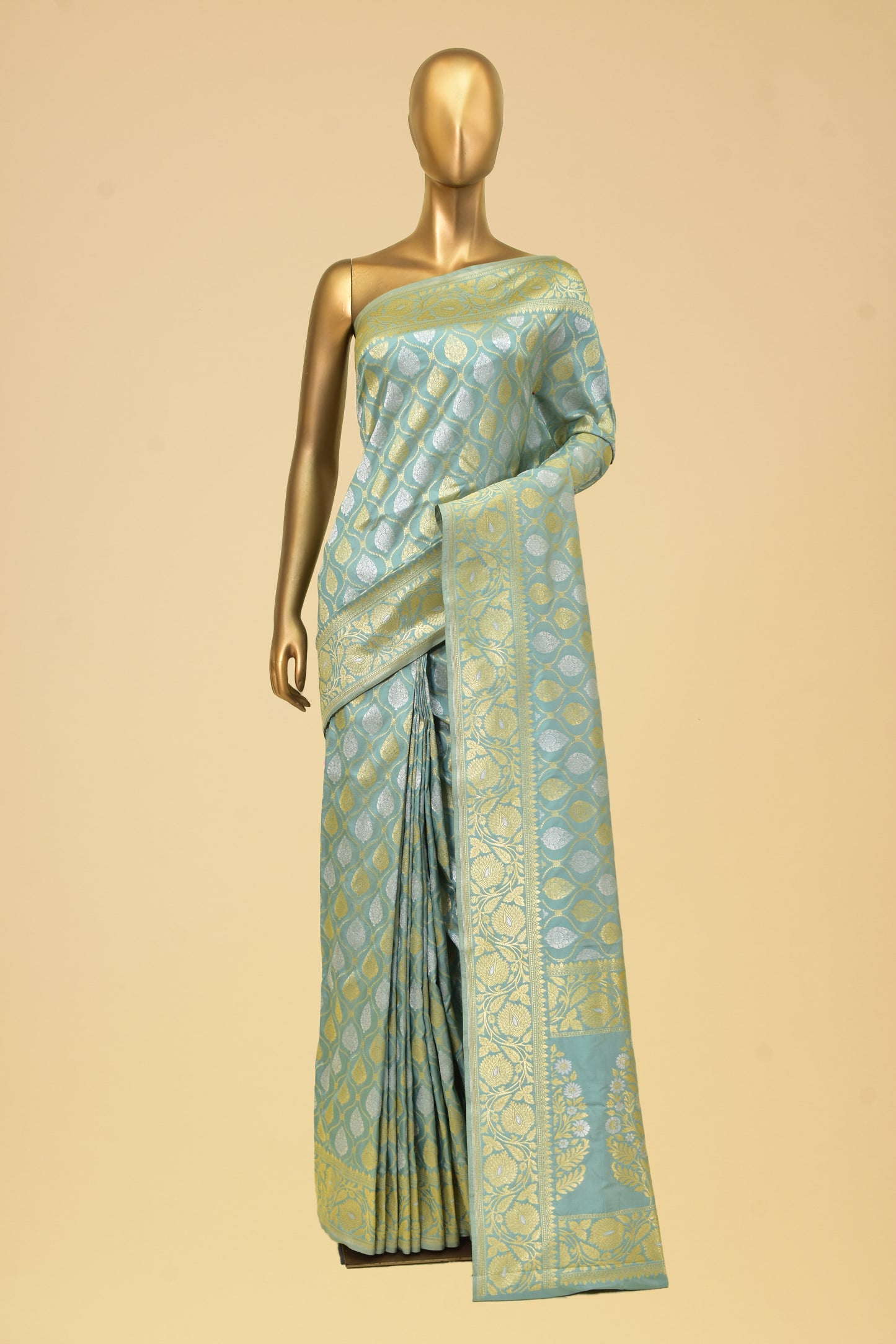 Silk Cutwork Saree