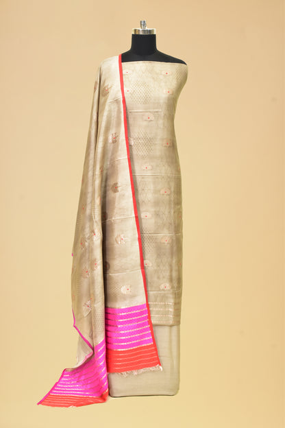 Silk Kadwa Suit