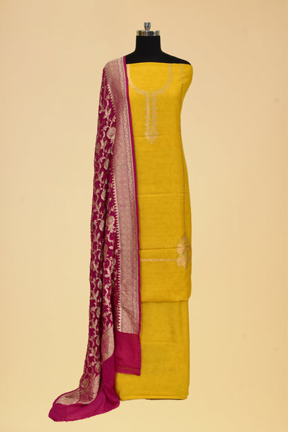 Cotton Kadwa Booti Suit