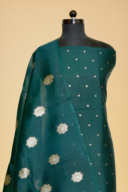 Silk Kadwa Booti Suit