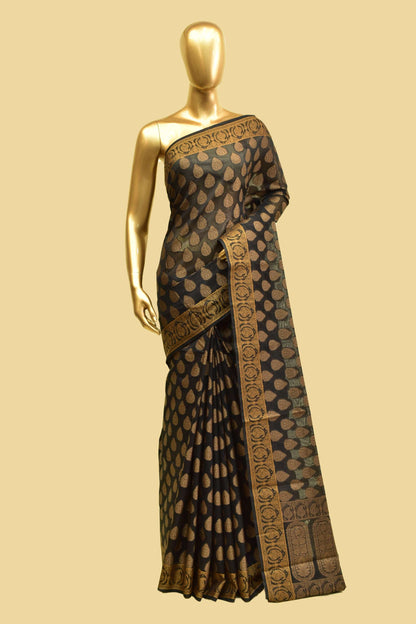 Art Georgette Cutwork Saree