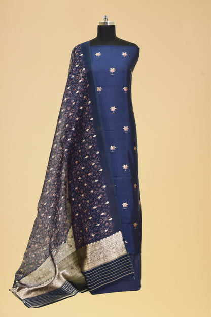 Silk Kadwa Booti Suit