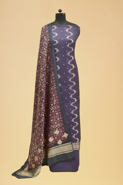 Silk Kadwa Suit