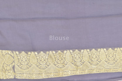 Handwoven Chiffon Cutwork Meenadar Saree