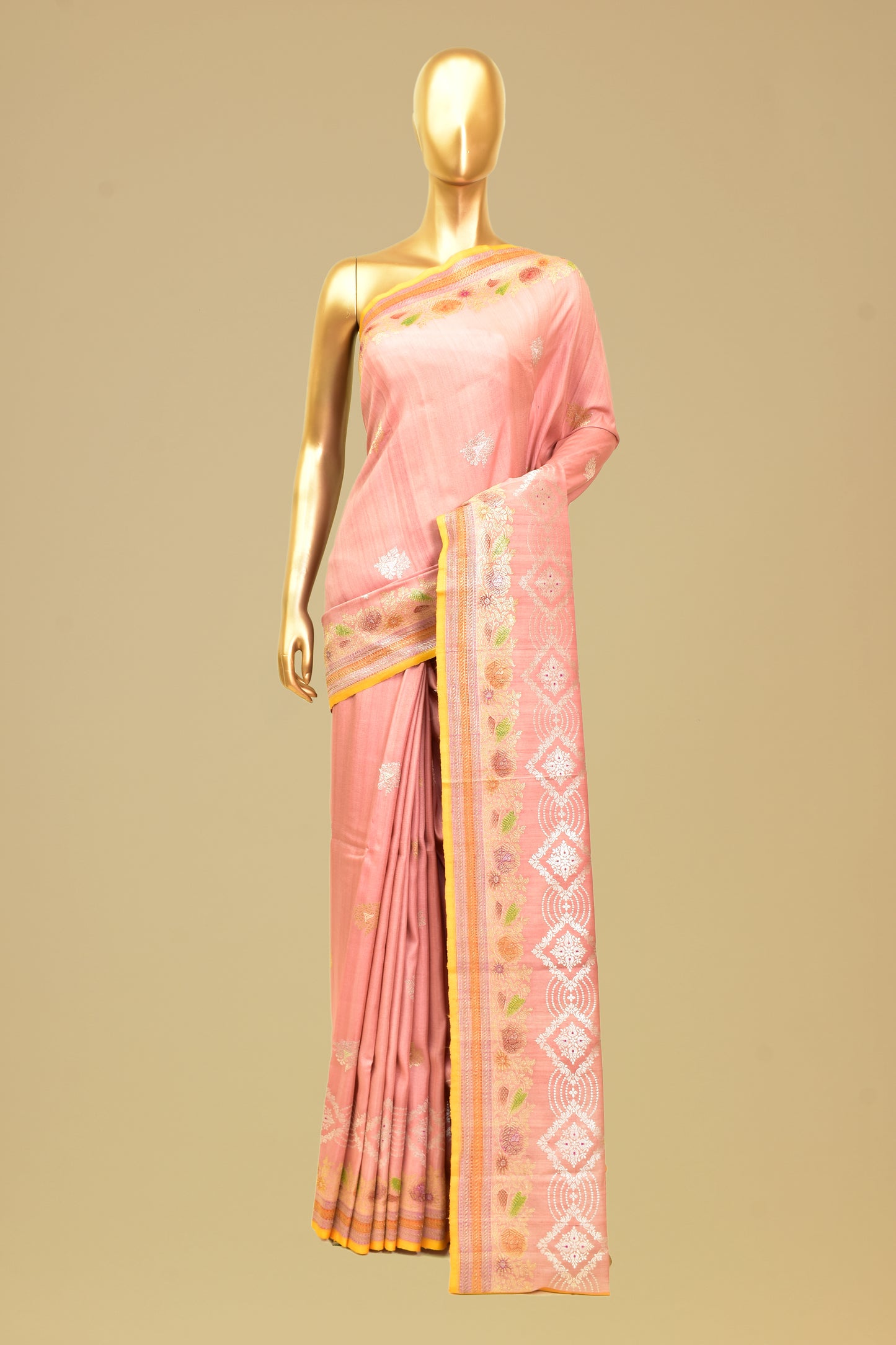 Tusser Kadwa Saree