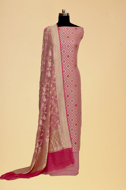 Chiffon Cutwork Suit