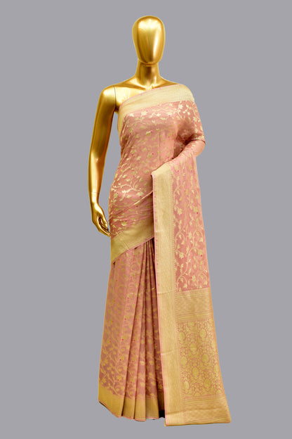 Handwoven Chiffon Cutwork Saree