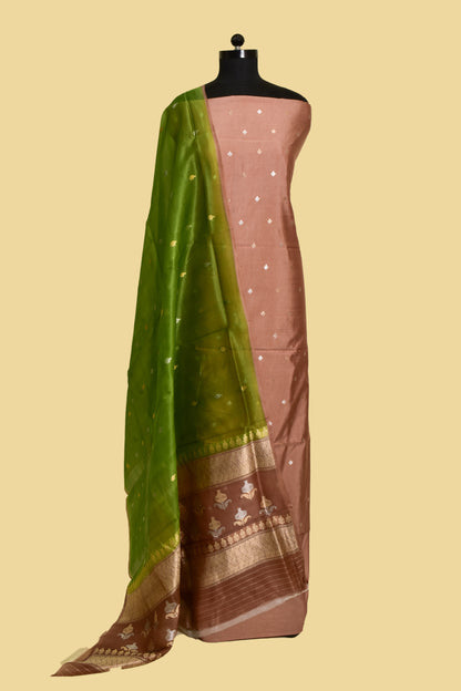 Silk Kadwa Booti Suit