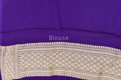 Handwoven Chiffon Cutwork Saree