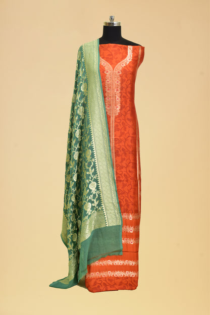 Silk Kadwa Suit