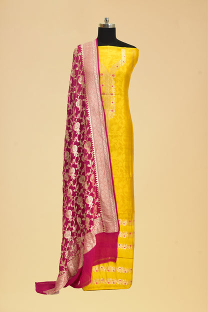 Silk Kadwa Suit