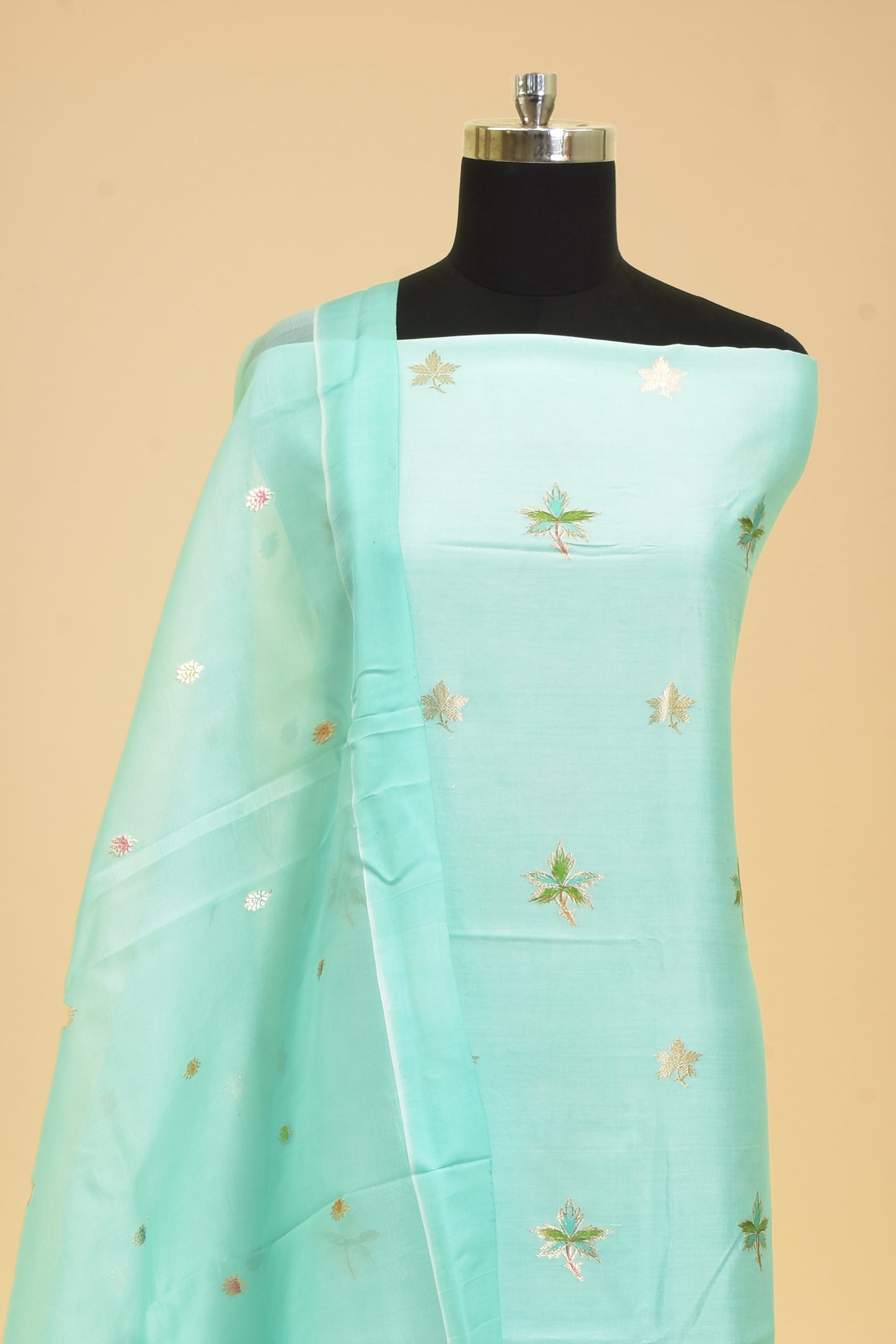 Silk Kadwa Suit