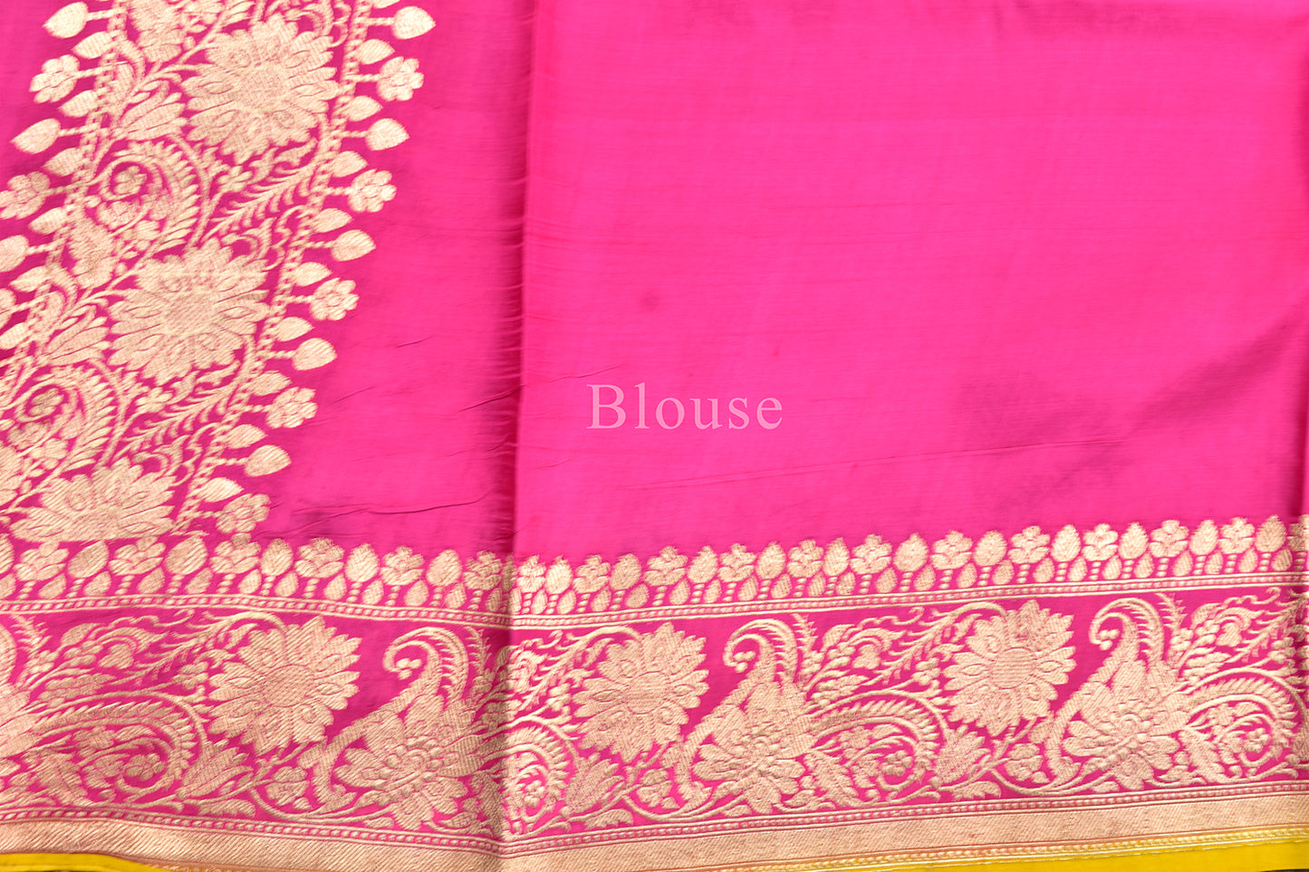 Handwoven Silk Kadwa Saree