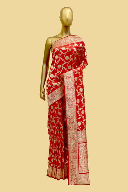 Banarasi Silk Kadwa Saree