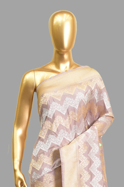 Handwoven Silk Cutwork Saree