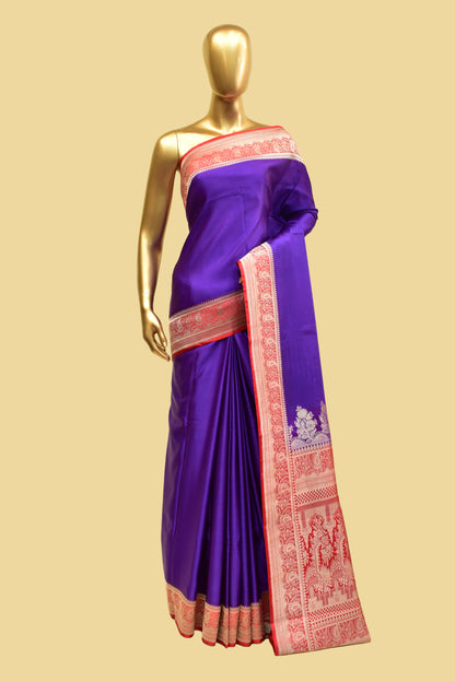 Satin Plain Saree