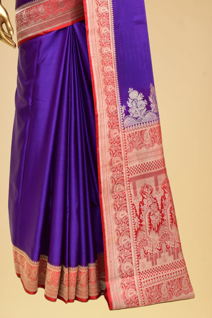 Satin Plain Saree