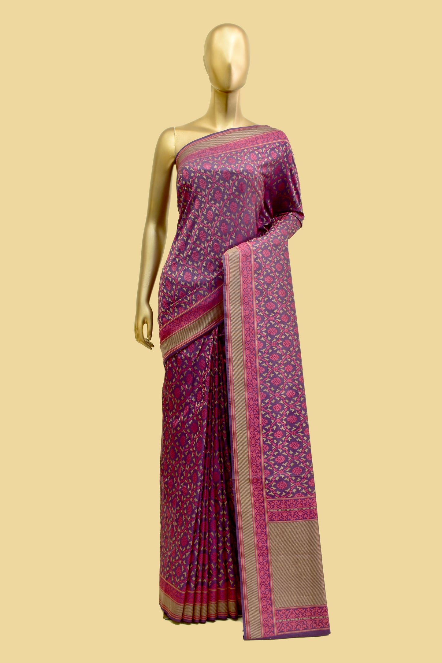 Handwoven Silk Cutwork Saree