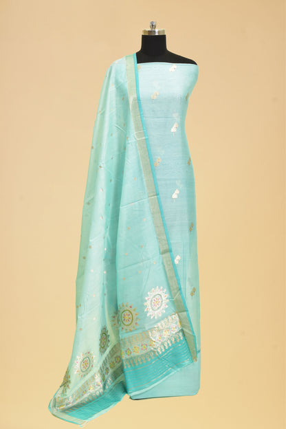 Silk Kadwa Suit