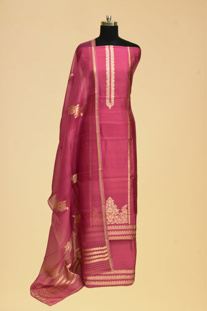 Handwoven Cotton Cutwork Suit