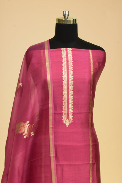 Handwoven Cotton Cutwork Suit