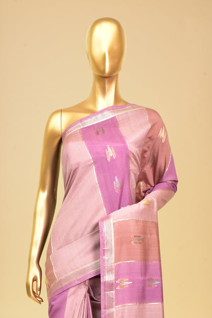 Handwoven Silk Kadwa Saree