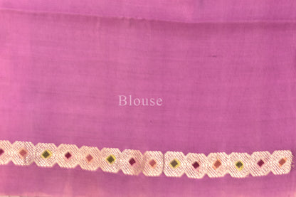 Handwoven Silk Kadwa Saree