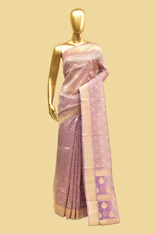 Kora Cutwork Saree