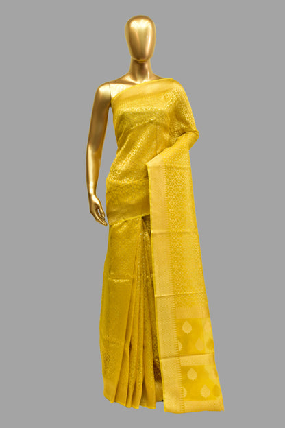 Kora Cutwork Saree