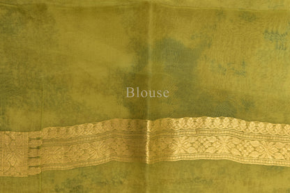 Kora Cutwork Saree