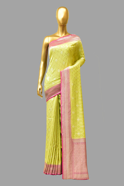 Munga Cutwork Saree