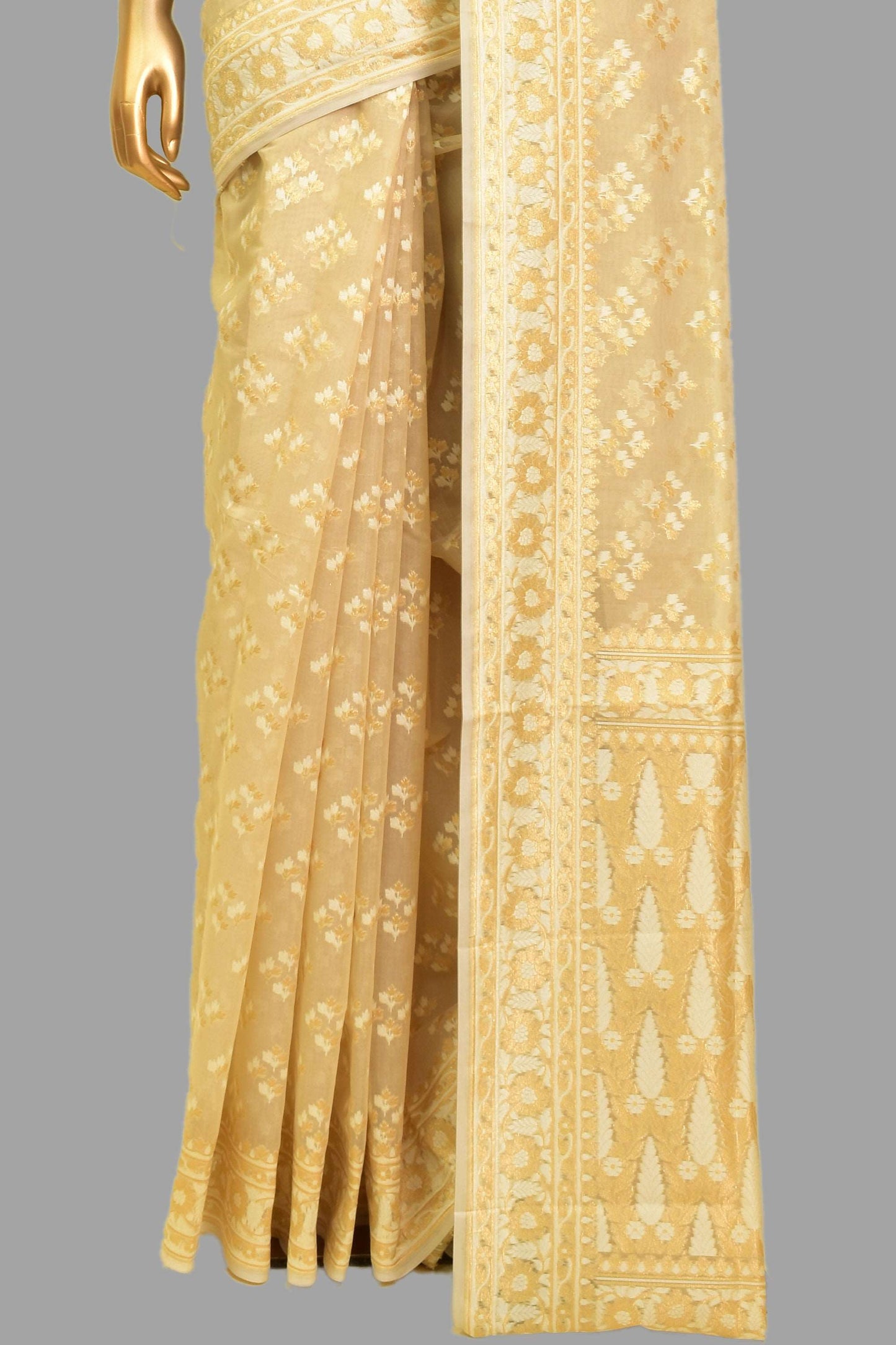 Art Georgette Cutwork Saree