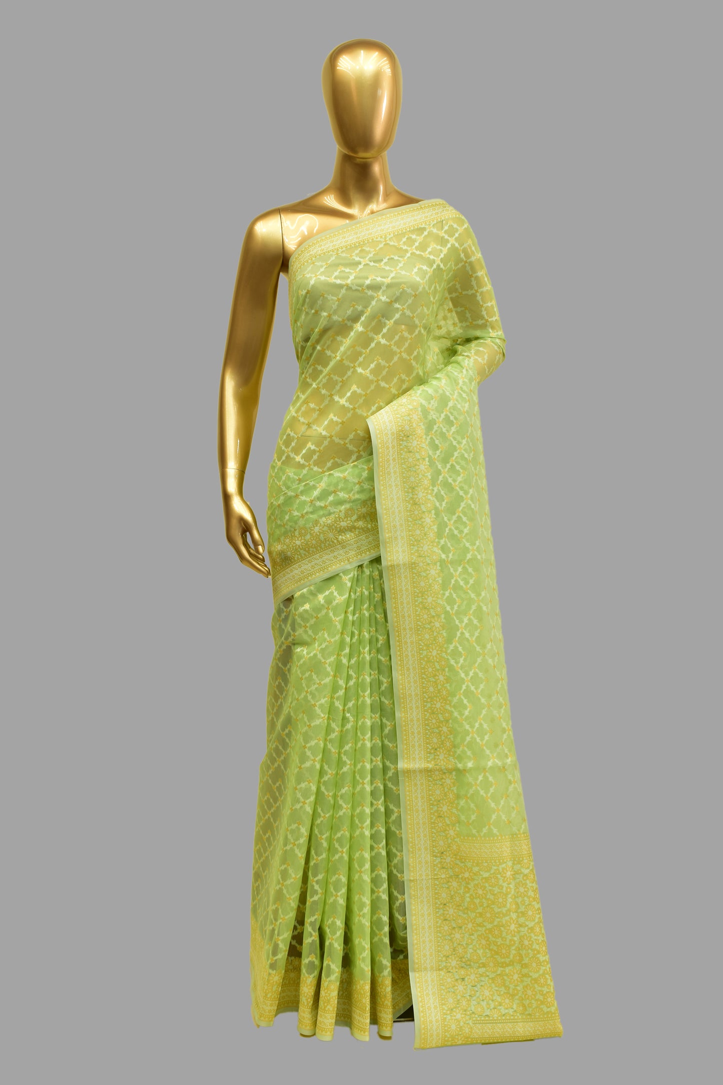 Art Georgette Cutwork Saree