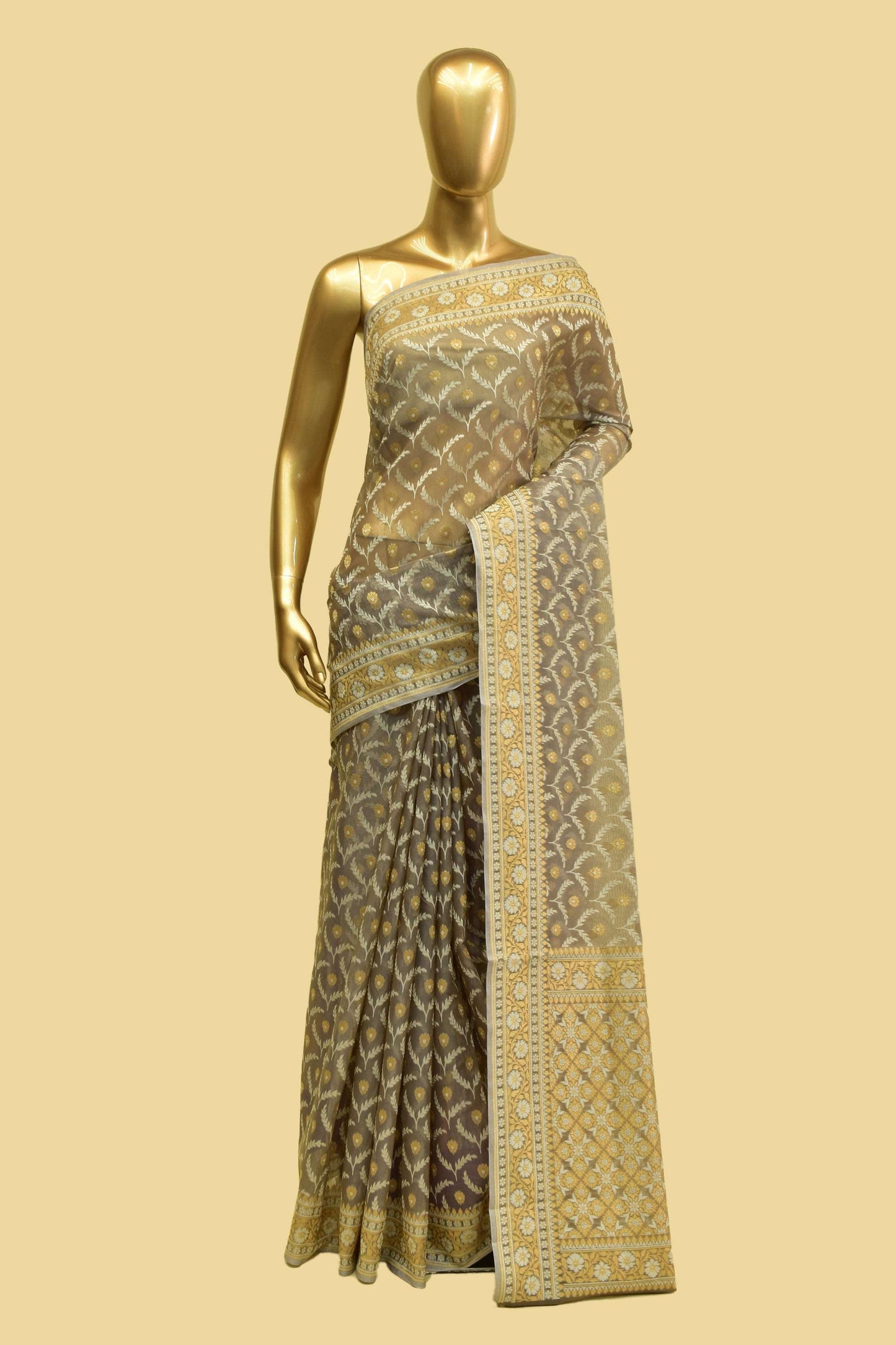 Art Georgette Cutwork Saree