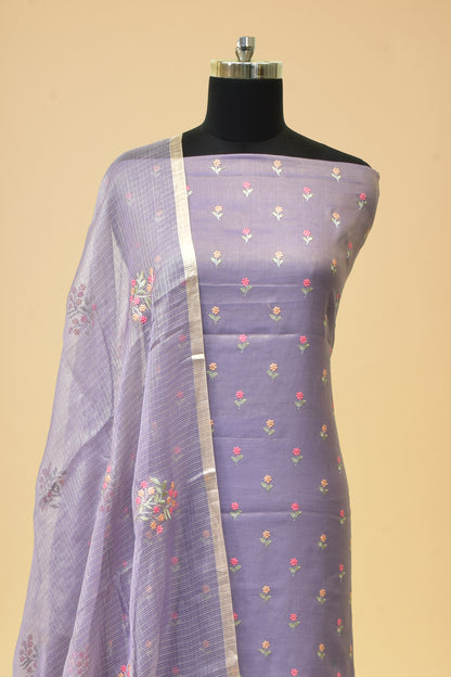 Handwoven Tissue Embroidery Suit