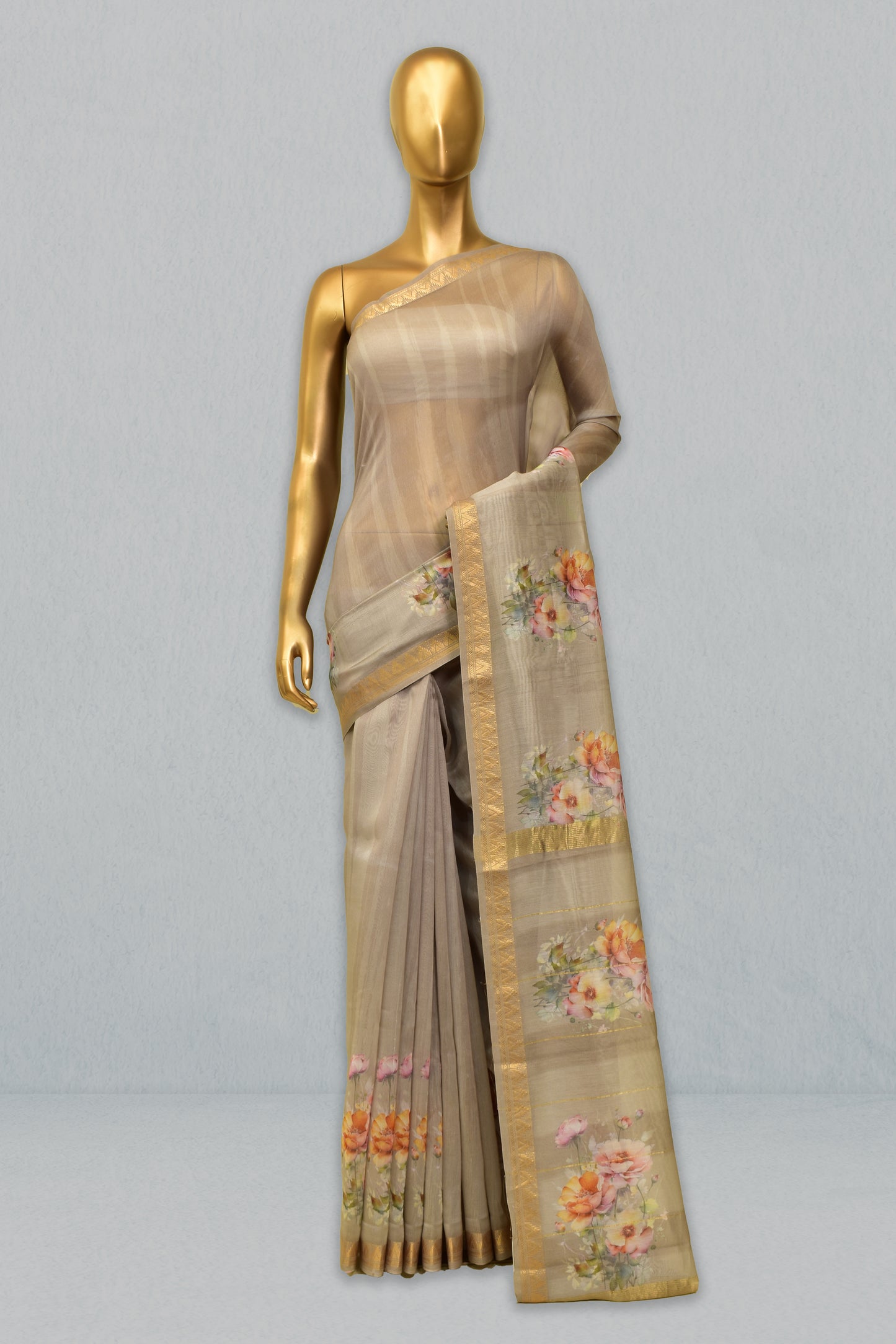 Cotton Printed Saree