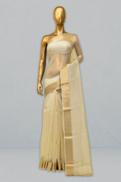 Kora Plain Saree