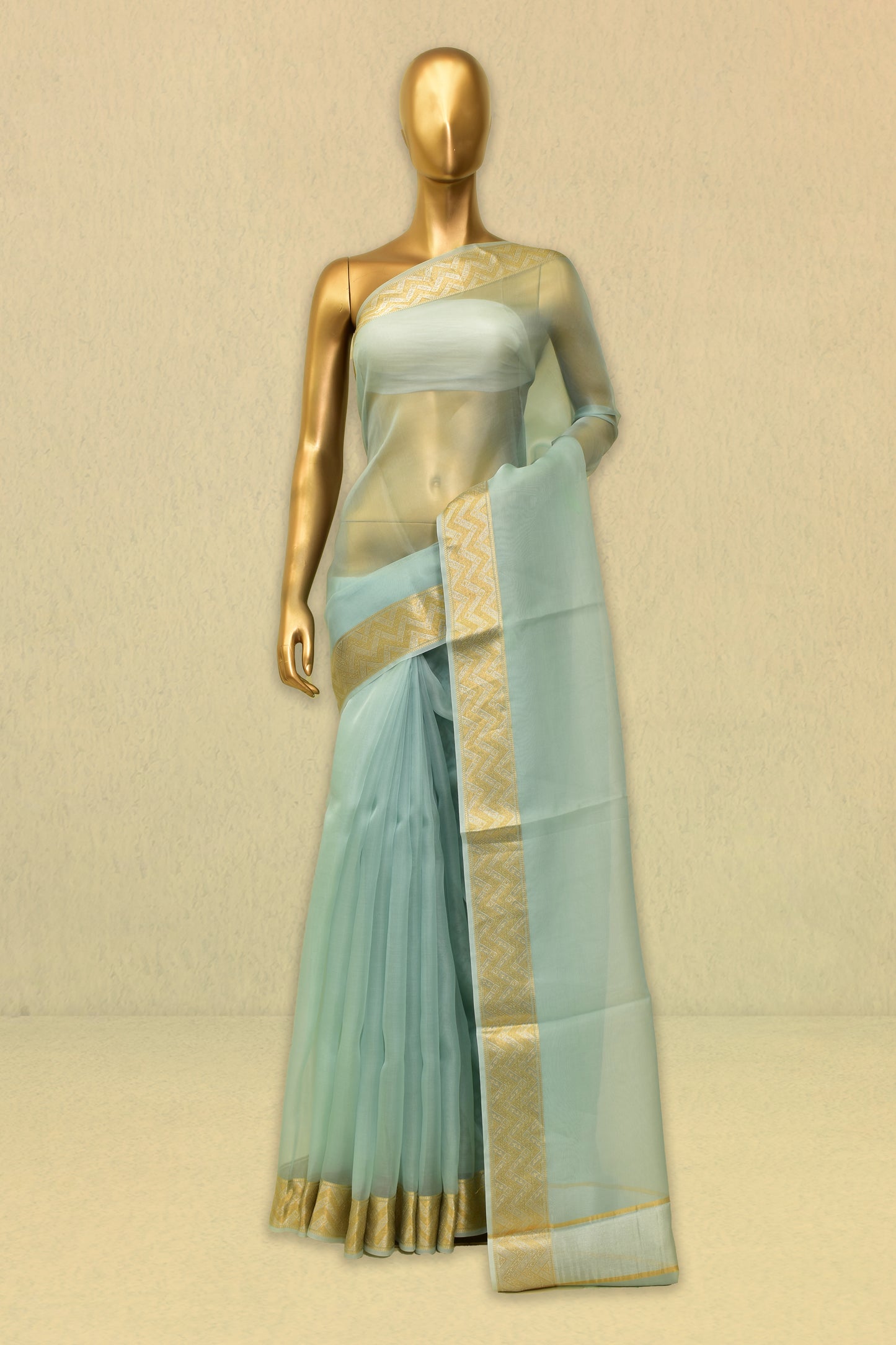 Kora Plain Saree