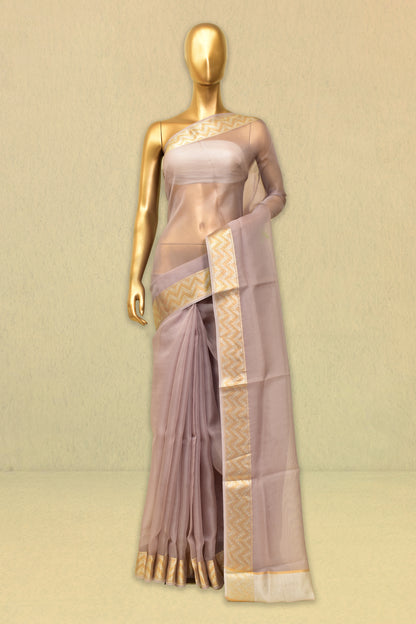 Kora Plain Saree