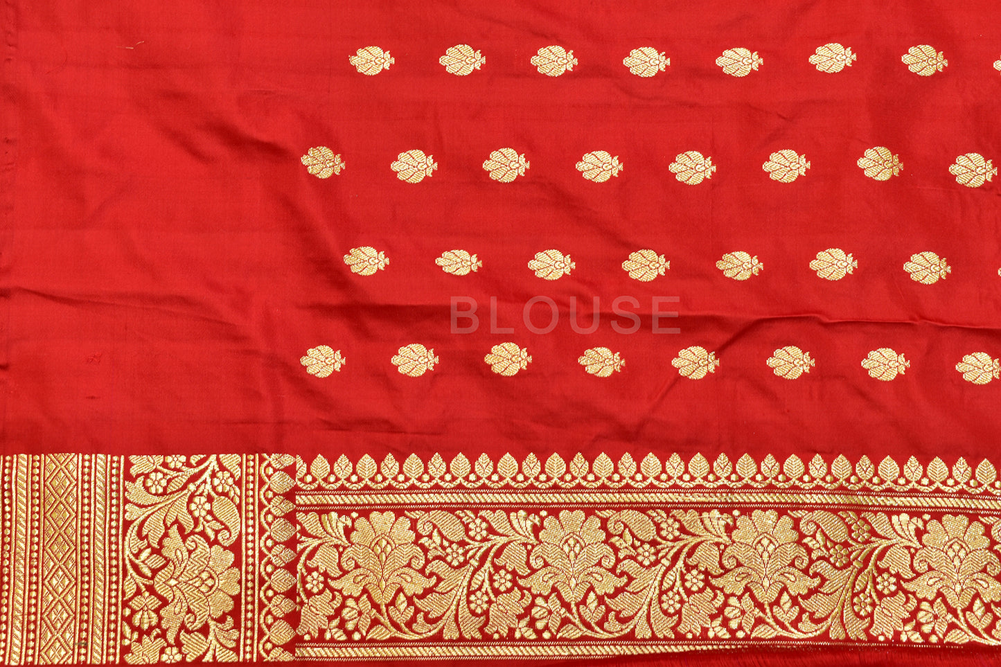 Satin Cutwork Saree