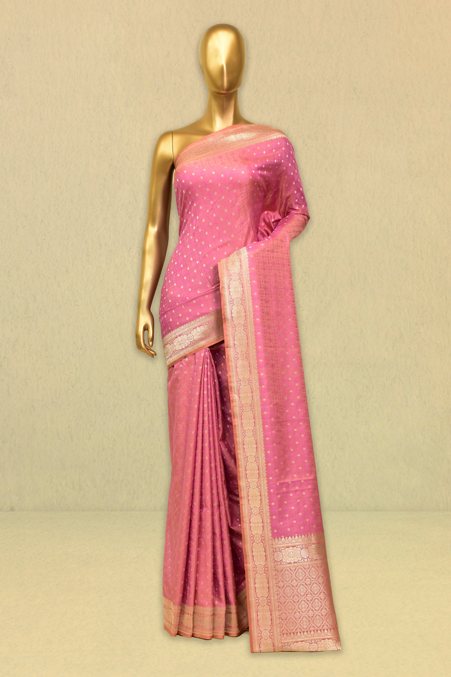 Satin Tanchoi Saree