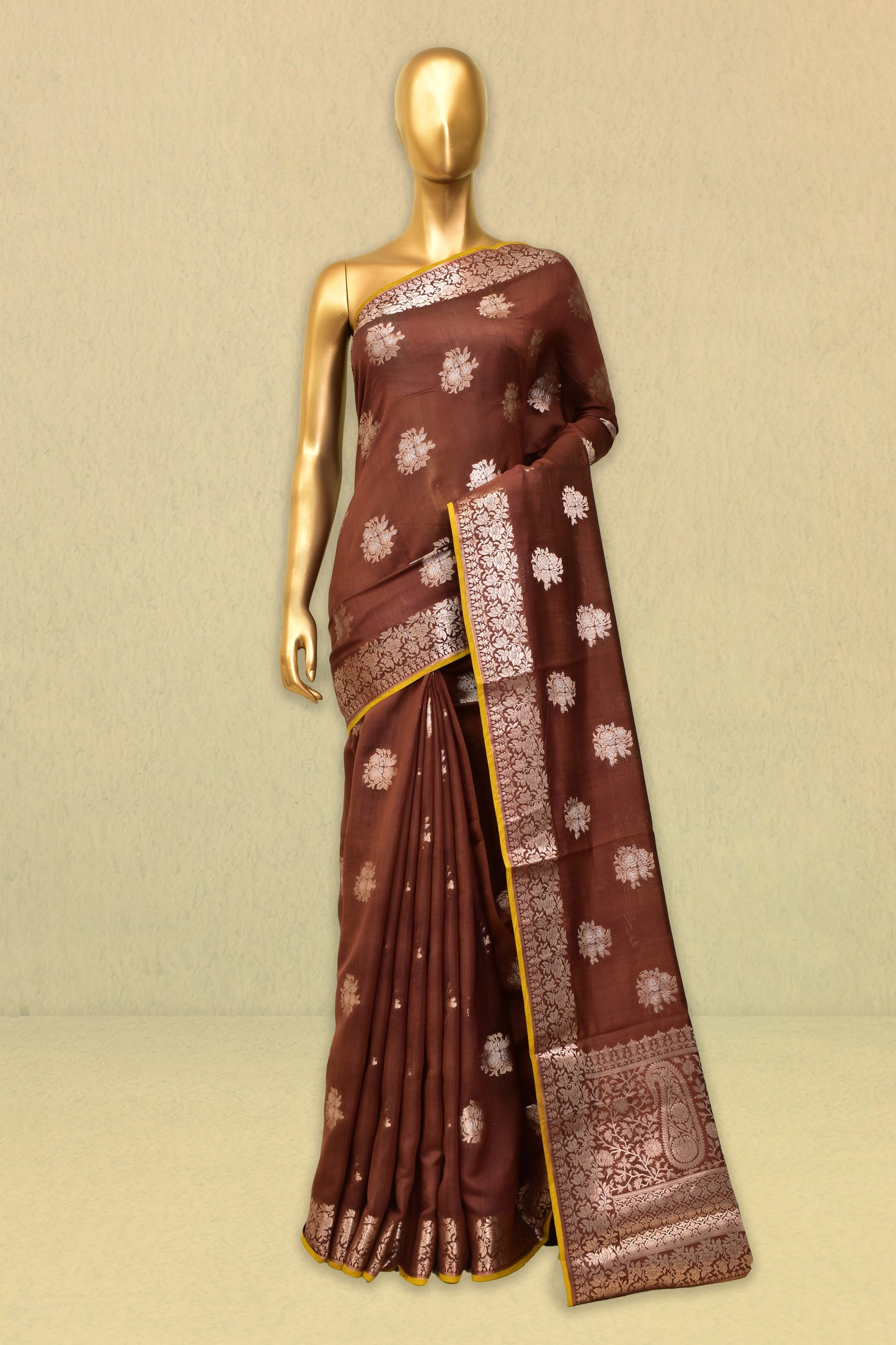 Silk Cutwork Saree